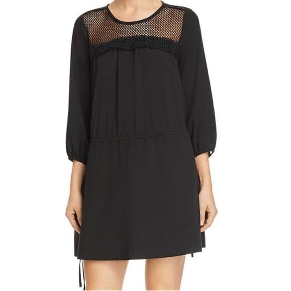 #90 LE GALI AUDRIANNA Black Mini Dress - Picture 1 of 12